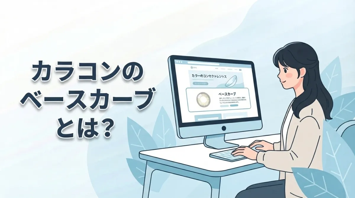 カラコンのベースカーブとは？初心者でもわかる基礎知識