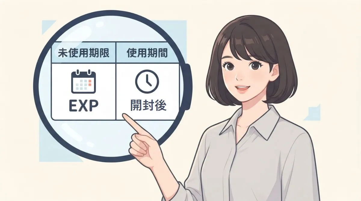 カラコンの使用期限はいつまで？