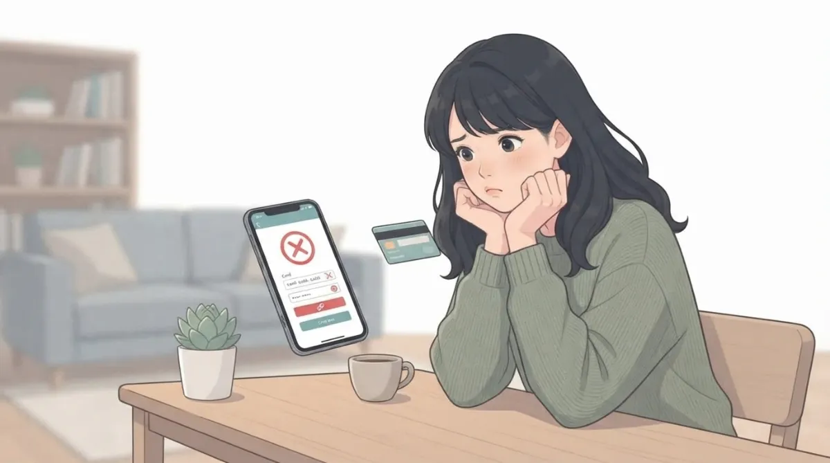 モアコンでクレジットカードが使えない原因