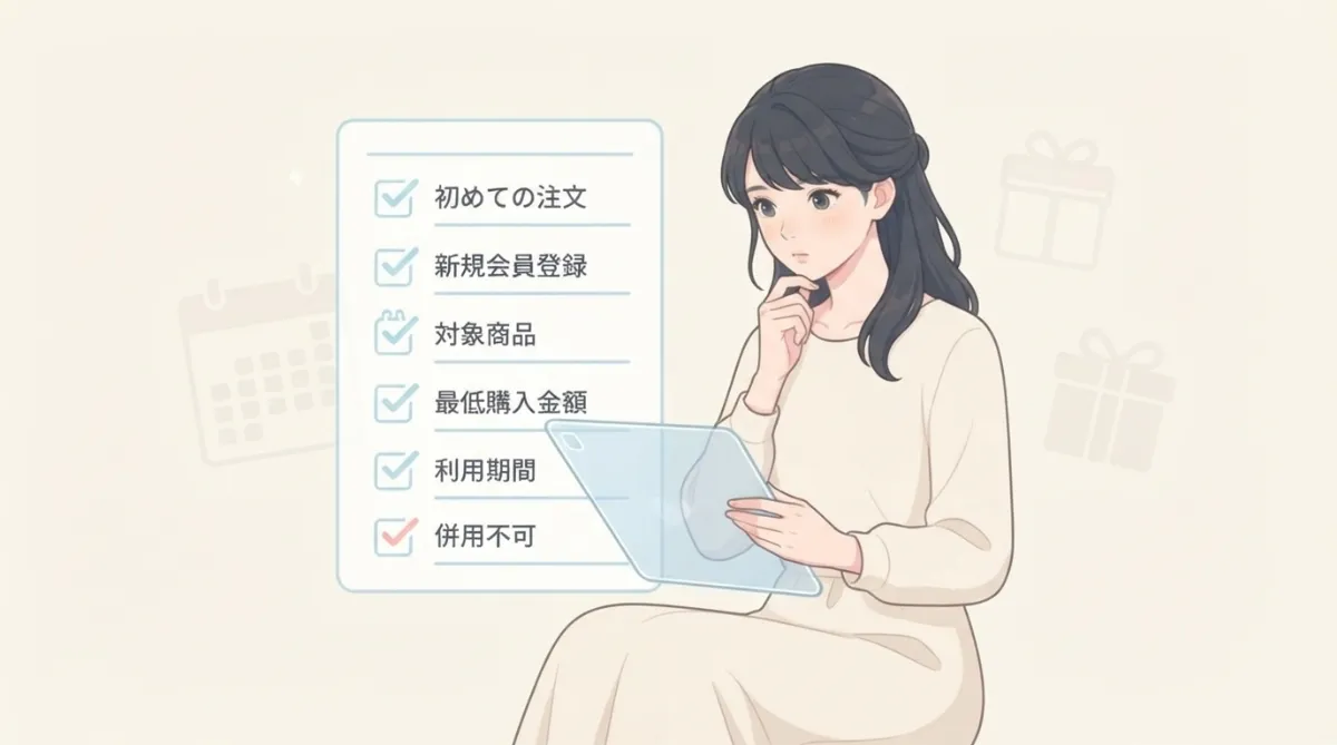 モアコンの初回クーポンは新規登録で使える？