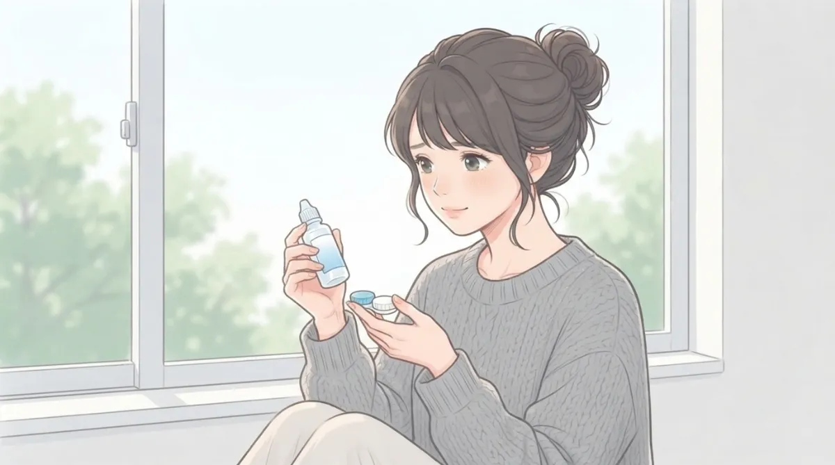 今日からできるカラコンの寝落ち防止策