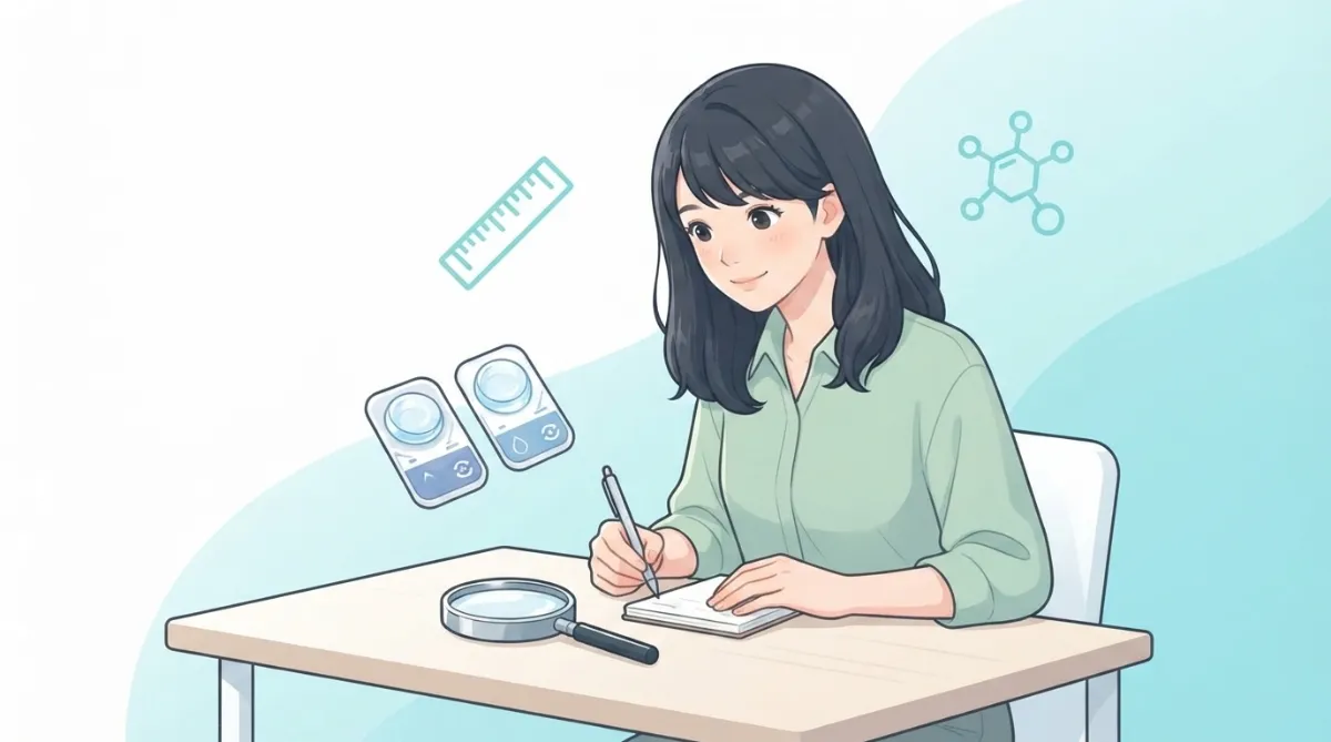 カラコンの含水率とは？意味をやさしく解説